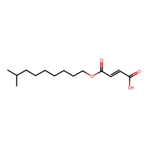 2-Butenedioic acid (2Z)-, isodecyl ester structure