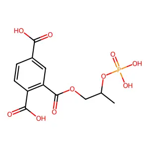 1,2,4-Benzenetricarboxylic acid, ester with 1,2-propanediol phosphate structure
