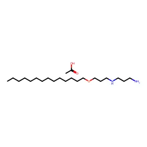 1,3-Propanediamine, N1-(3-(tetradecyloxy)propyl)-, acetate (1:?) structure