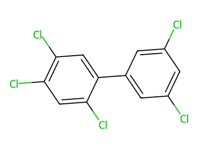 2,3',4,5,5'-Pentachlorobiphenyl structure