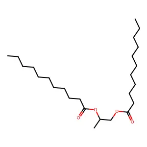 Propylene Glycol Diundecanoate structure