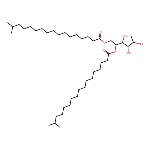Sorbitan diisostearate structure