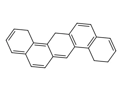 DIBENZ(a,h)ANTHRACENE, 1,2,7,8-TETRAHYDRO- structure