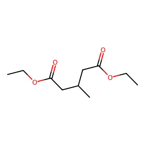 Pentanedioic acid, 3-methyl-, 1,5-diethyl ester structure