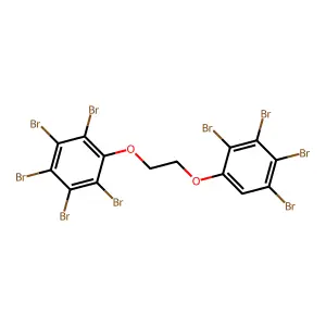 Benzene, 1,2,3,4,5-pentabromo-6-(2-(tetrabromophenoxy)ethoxy)- structure