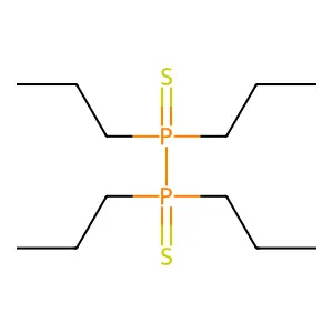 Tetra-n-propyldiphosphane disulfide structure