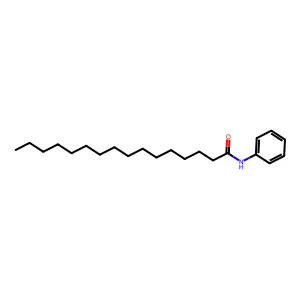 Hexadecanamide, N-phenyl- structure