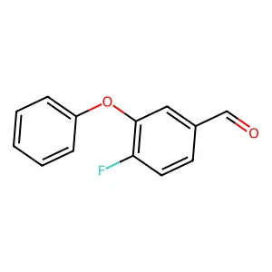 4-Fluoro-3-phenoxybenzaldehyde structure