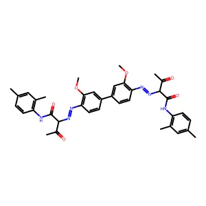 C.I. Pigment Orange 14 structure