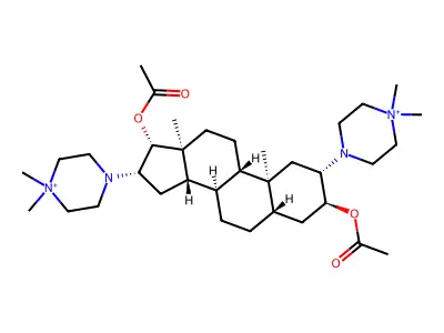Pipecuronium structure