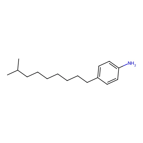 4-(8-Methylnonyl)aniline structure