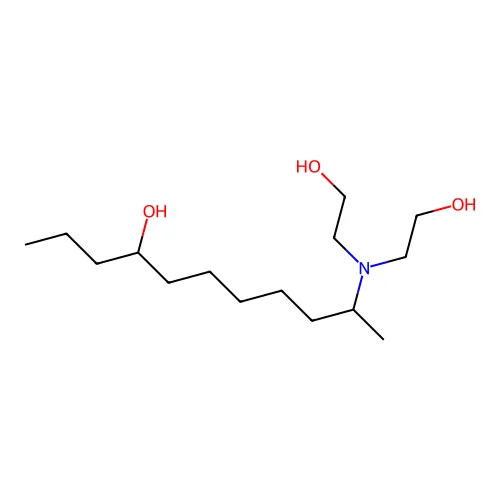 10-[Bis(2-hydroxyethyl)amino]undecan-4-ol structure