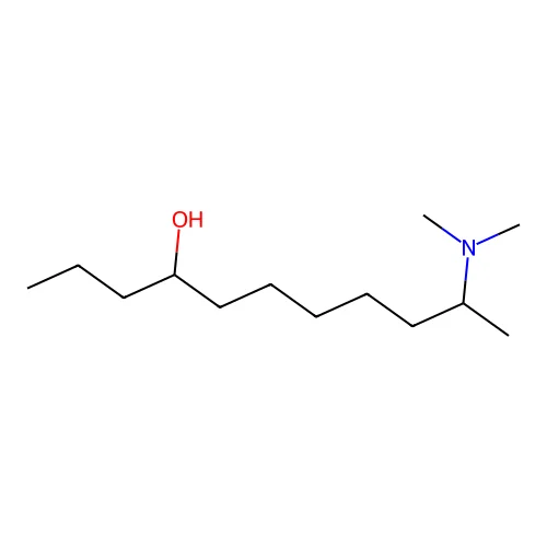 10-(Dimethylamino)undecan-4-ol structure