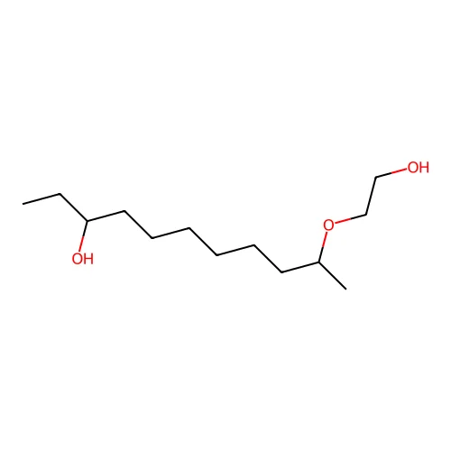 10-(2-Hydroxyethoxy)undecan-3-ol structure