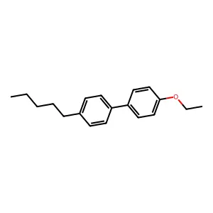 1,1'-Biphenyl, 4-ethoxy-4'-pentyl- structure