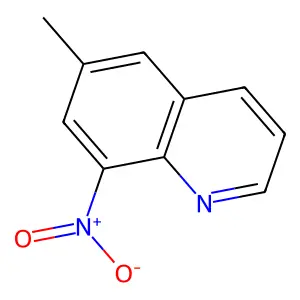 6-Methyl-8-nitroquinoline structure