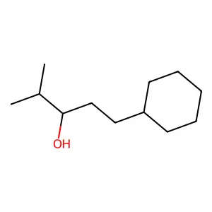 Cyclohexanepropanol, alpha-(1-methylethyl)- structure
