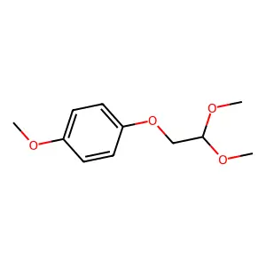 p-(2,2-Dimethoxyethoxy)anisole structure