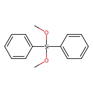 Diphenyldimethoxysilane structure