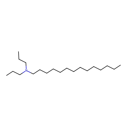 N,N-dipropyltetradecan-1-amine structure