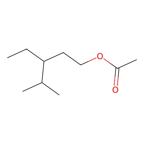 3-Ethyl-4-methylpentyl acetate structure