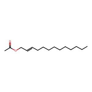 2-Tridecen-1-ol, 1-acetate structure