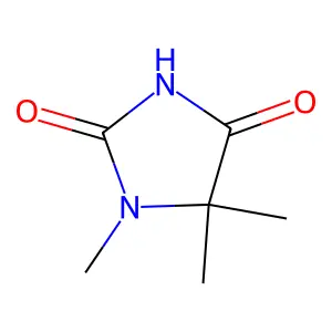 1,5,5-Trimethylimidazolidine-2,4-dione structure