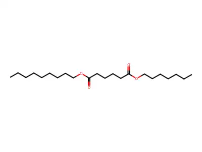 2,3-Dimethylpentyl 2-ethylpentyl heptanedioate structure