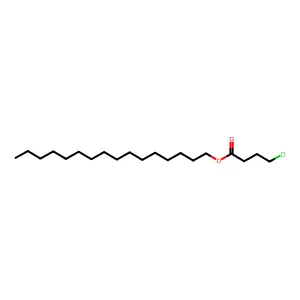 Hexadecyl 4-chlorobutyrate structure