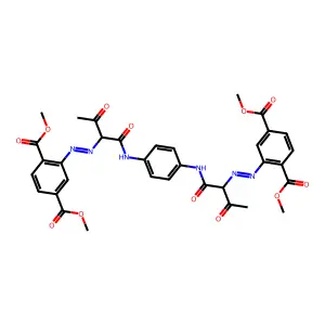 Pigment Yellow 155 structure