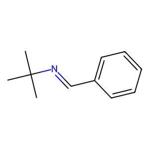 2-Methyl-N-(phenylmethylene)-2-propanamine structure