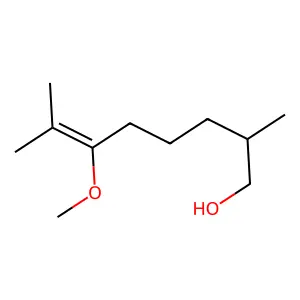 6-Octen-1-ol, 6-methoxy-2,7-dimethyl- structure