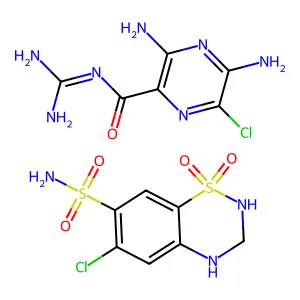 co-Amilozide structure