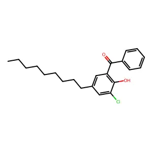 Methanone, (3-chloro-2-hydroxy-5-nonylphenyl)phenyl- structure