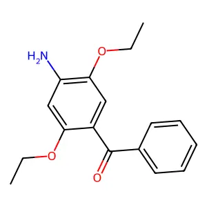 Methanone, (4-amino-2,5-diethoxyphenyl)phenyl- structure