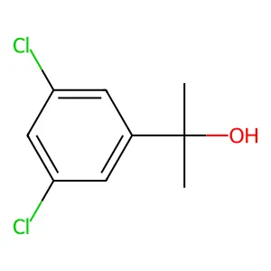 Benzenemethanol, 3,5-dichloro-alpha,alpha-dimethyl- structure