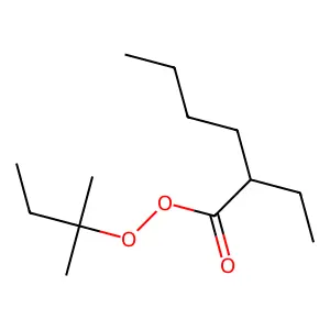 tert-Amyl peroxy-2-ethylhexanoate structure