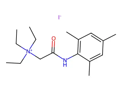 N-Ethyltrimecaine structure
