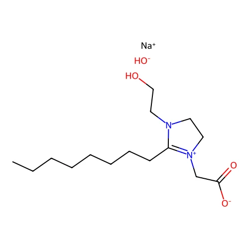 Caproamphoglycinate structure