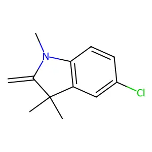 5-Chloro-1,3,3-trimethyl-2-methyleneindoline structure