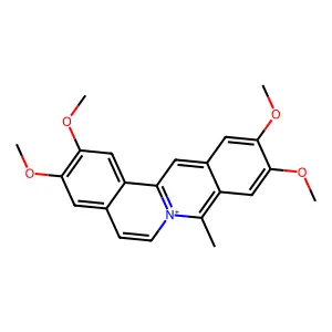 Coralyne structure