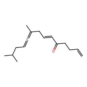 9,13-Dimethyltetradeca-1,6,9,10-tetraen-5-one structure