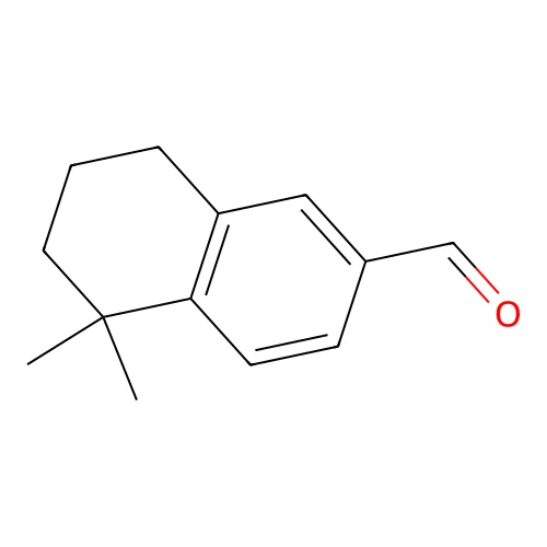 5,5-dimethyl-7,8-dihydro-6H-naphthalene-2-carbaldehyde structure