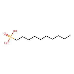 Phosphonic acid, P-decyl- structure