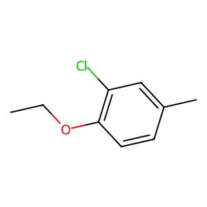 Benzene, 2-chloro-1-ethoxy-4-methyl- structure