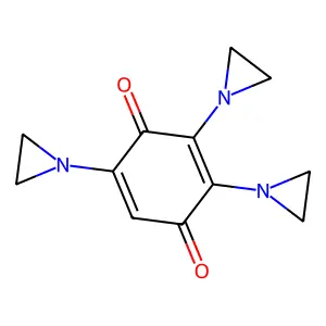 Triaziquone structure