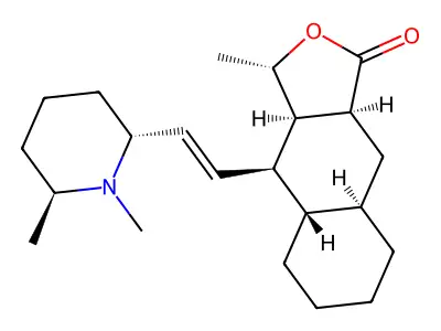 Himbacine structure