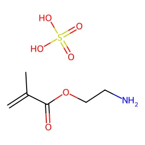 Aminoethyl methacrylate sulfate structure