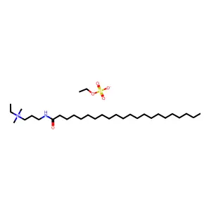 Behenamidopropyl ethyldimonium ethosulfate structure