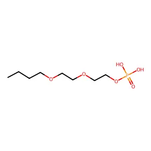 2-(2-Butoxyethoxy)ethanol;phosphoric acid structure